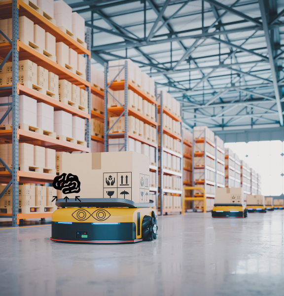 Für die industrielle Bildverarbeitung werden Industriekameras an Maschinen befestigt. Das erzeugte Bildmaterial wird im Anschluss von einer Software ausgewertet.