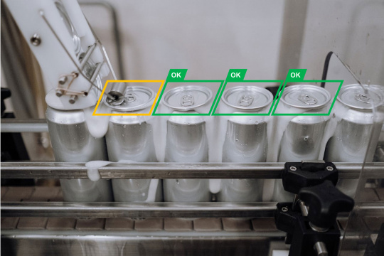 Bildverarbeitungslösungen können ganz einfach in die Inline-Produktion integriert werden und mögliche Probleme schnell erkennen.