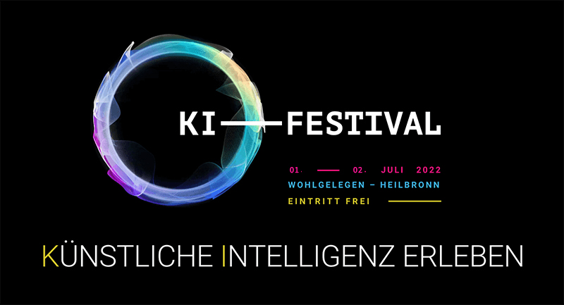 Auf dem KI-Festival in Heilbronn Wohlgelegen wird künstliche Intelligenz für Jung und Alt erlebbar.